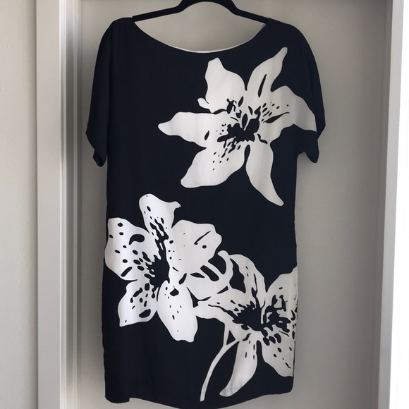 Banana Republic Dora Floral Tunic Shift Dress - Picture 2 of 6